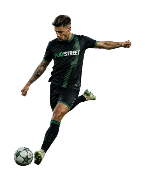 Joueur de football PlayStreet
